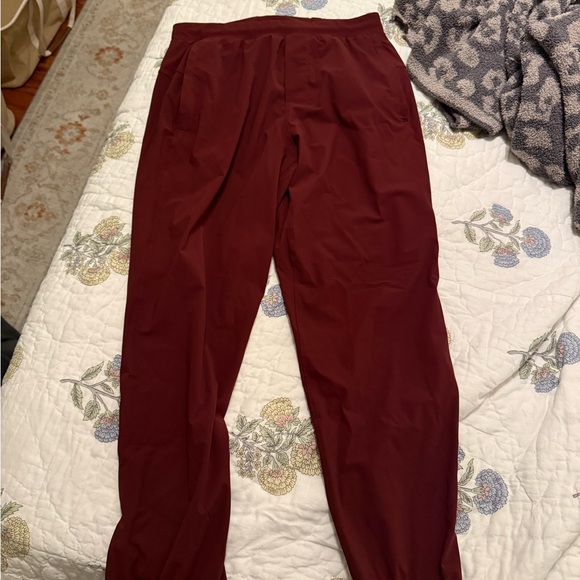 lululemon athletica Men's Deep Red surge Joggers - Picture 1 of 3